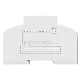 Trójfazowy dwukierunkowy elektroniczny licznik | miernik zużycia energii na szynę DIN | 400V | 100A | LCD | 4P