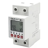 Przekaźnik 63A na szynę DIN z licznikiem energii elektrycznej |  Timer | Tuya | Wi-Fi | LED                                                    ~