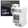 Przekaźnik 63A na szynę DIN z licznikiem energii elektrycznej |  Timer | Tuya | Wi-Fi | LED                                                    ~