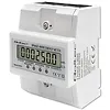 Trójfazowy elektroniczny licznik | miernik zużycia energii na szynę DIN | 400V | 100A | LCD | 4P