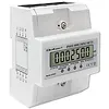 Trójfazowy elektroniczny licznik | miernik zużycia energii na szynę DIN | 400V | 100A | LCD | 4P