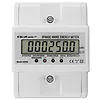Trójfazowy elektroniczny licznik | miernik zużycia energii na szynę DIN | 400V | 100A | LCD | 4P