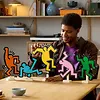 Klocki ART 31216 Keith Haring - tańczące postacie