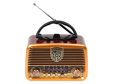 Radio przenośne analogowe RA10 AM/FM solarne