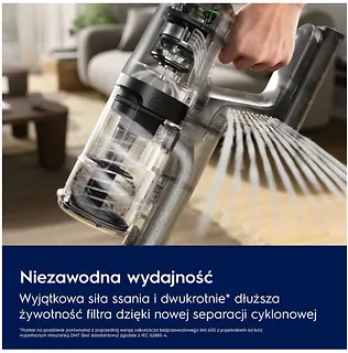 Odkurzacz pionowy Hygienic 600  EP61HB21UV