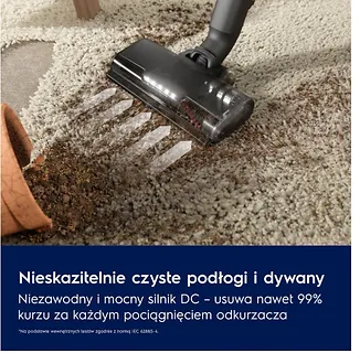 Odkurzacz pionowy Hygienic 600  EP61HB21UV