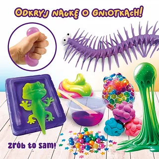 Zestaw Slumi Science - Laboratorium gniotków