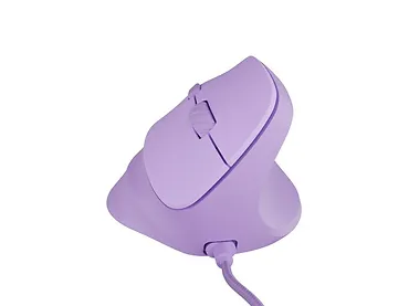 Mysz wertykalna CRAKE 2 PRO 128000DPI optyczna lawendowa