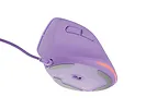 Mysz wertykalna CRAKE 2 PRO 128000DPI optyczna lawendowa