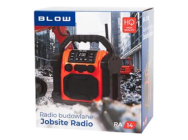 Radio przenośne RA14 AM/FM budowlane