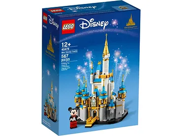 Klocki LEGO 40478 Disney Miniaturowy zamek Disneya