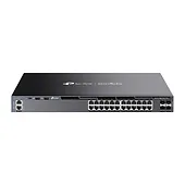 TP-LINK Przełącznik zarządzalny SG6428X Omada 24-Port Gigabit Stackable L3 Managed      Switch with 4 10GE SFP+ Slots