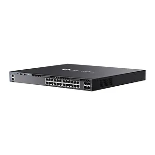 TP-LINK Przełącznik zarządzalny SG6428X Omada 24-Port Gigabit Stackable L3 Managed      Switch with 4 10GE SFP+ Slots