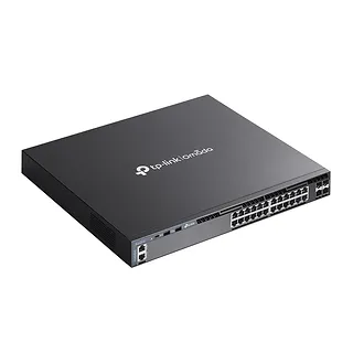 TP-LINK Przełącznik zarządzalny SG6428X Omada 24-Port Gigabit Stackable L3 Managed      Switch with 4 10GE SFP+ Slots