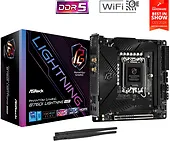 ASRock Płyta główna B760I LIGHTNING WIFI s1700  2DDR5 mITX DP/HDMI