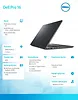 Laptop Dell Pro 16 PC16255/AMD Ryzen 5 220/8GB/512GB SSD/16.0 FHD+/Radeon 740M/FgrPr/FHD/IR Cam/Mic/WLAN+BT/Backlit Kb/3Cell/W11Pro