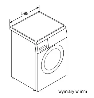 Bosch Pralka wolnostojąca WUU28T10PL