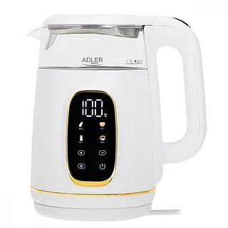 Adler Czajnik 1,7l z wyświetlaczem LED, regulacją temperatury AD 1305WG