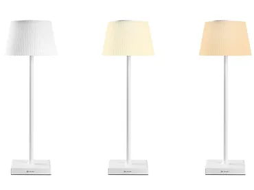 Tracer Lampka stołowa Pluto biała