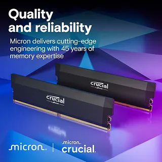 Crucial Pamięć DDR5 Pro OC 32/6400(1*32GB) CL40