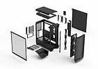 Fractal Design Obudowa FDE Meshify 3 Ambience Pro RGB Black TG Light Tint