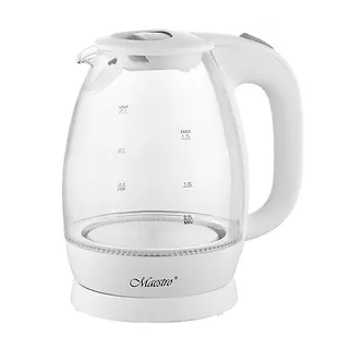 Feel-Maestro Czajnik elektryczny szklany 1,7l 2200W MR-063-WHITE