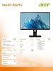 Acer Monitor 24 cale B247YGBMIPRZX  IPS FHD HDMI VGA DP