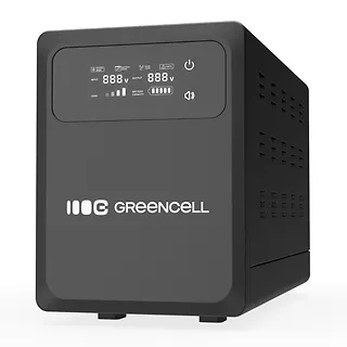 Green Cell Zasilacz awaryjny UPS AVR PowerCore 800W/1200VA 12VDC
