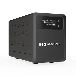 Green Cell Zasilacz awaryjny UPS AVR PowerCore 1200W/2000VA 24VDC