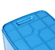 GreenBlue Toaleta turystyczna GB320BL morski-limonka