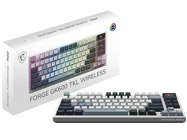 Klawiatura gamingowa MSI Forge GK600 TKL SKY US