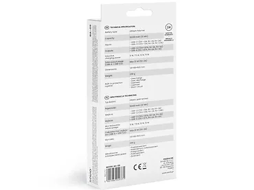 Savio Powerbank bezprzewodowy 10000 mAh, BA-09