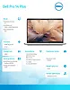 Laptop Dell Pro 14 Plus PB14255/AMD Ryzen AI 5 PRO 340/16GB/512GB SSD Gen4/14.0 FHD+/Radeon 840M/FgrPr&SmtCd/FHD/IR Cam/Mic/WLAN+BT/Backlit Kb/3 Cell/