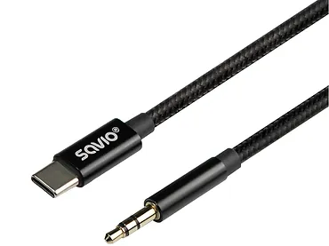 SAVIO Kabel USB-C do mini-Jack CL-188 2m