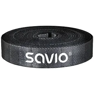 Savio Organizer na kable, taśma, rzep, 14mm szerokości, 3m OC-05