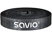 Savio Organizer na kable, Taśma, Rzep, 14mm szerokości, 5m OC-06