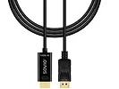 Savio Kabel Display Port do HDMI CL-189 4K 60Hz, 1,5m
