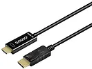 Savio Kabel Display Port do HDMI CL-189 4K 60Hz, 1,5m