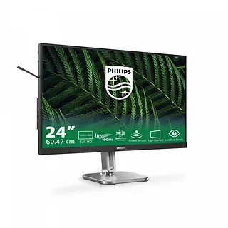 Philips Monitor 23.8 cala 24B2G5200 IPS 100Hz HDMI DP Pivot Głośniki