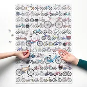 CzuCzu Puzzle 1000 elementów Puzzlove Rowery