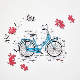 CzuCzu Puzzle 1000 elementów Puzzlove Rowery