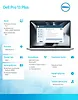 Laptop Dell Pro 13 Plus PB13255/AMD Ryzen 5 PRO 230/16GB/512GB SSD Gen4/13.3 FHD+/Radeon 760M/FgrPr&SmtCd/FHD/IR Cam/Mic/WLAN+BT/Backlit Kb/3Cell/W11P