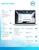 Laptop Dell Pro 13 Plus PB13255/Ryzen AI 5 PRO 340/32GB/1TB SSD Gen4/13.3 FHD+/Radeon 760M/FgrPr&SmtCd/FHD/IR Cam/Mic/WLAN+BT/Backlit Kb/3 Cell/W11Pro