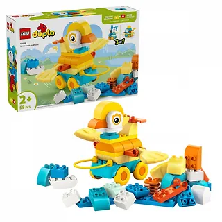 LEGO Klocki DUPLO 10448 3 w 1 Zwierzątka na kółkach