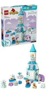 LEGO Klocki DUPLO Disney 10455 Przyjęcie w lodowym zamku Anny i Elzy