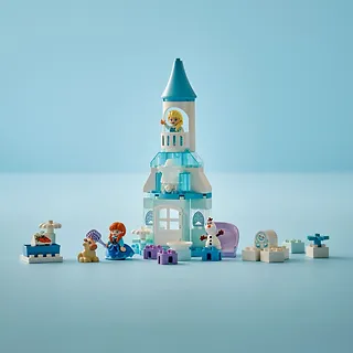 LEGO Klocki DUPLO Disney 10455 Przyjęcie w lodowym zamku Anny i Elzy