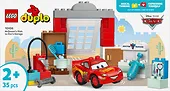 LEGO Klocki DUPLO Disney 10456 Wizyta McQueena w warsztacie Wójta