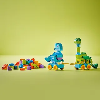 LEGO Klocki DUPLO 10451 3 w 1 Dinozaury na kółkach