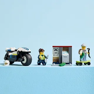 LEGO Klocki City 60455 Pościg na motocyklu policyjnym