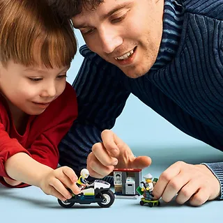 LEGO Klocki City 60455 Pościg na motocyklu policyjnym
